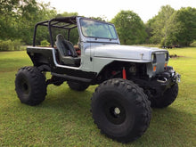Cargar imagen en el visor de la galería, Jeep YJ Rocker Guards For Competition Corners 87-95 Wrangler YJ Bare Steel Motobilt