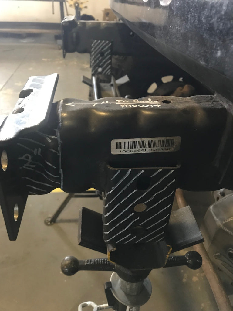 Jeep JK Front Bumper W/Stinger Fog Cutouts 07-18 Wrangler JK Hatchet Series Bare Steel Motobilt