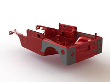 Cargar imagen en el visor de la galería, Jeep TJ Factory Cut Corner Guards 97-06 Wrangler TJ Bare Steel Pair Motobilt