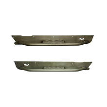 Cargar imagen en el visor de la galería, Jeep TJ Full Length Rocker Guards W/Step 97-06 Wrangler TJ Bare Steel Motobilt