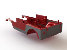 Cargar imagen en el visor de la galería, Jeep TJ 4 Inch Stretch Cut Corners 97-06 Wrangler TJ Bare Steel Pair Motobilt