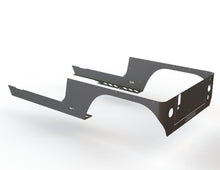 Cargar imagen en el visor de la galería, Jeep LJ Rocker Guards for Comp Cut Corners 04-06 Wrangler TJ Unlimited Bare Steel Motobilt