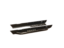 Cargar imagen en el visor de la galería, Jeep LJ Full Length Rocker Guards With Step 04-06 Wrangler TJ Unlimited Bare Steel Motobilt
