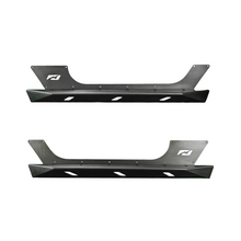 Cargar imagen en el visor de la galería, Jeep JK Rocker Guards W/Step 07-18 Wrangler JK Crusher Series Bare Steel Motobilt