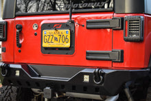 Load image into Gallery viewer, Jeep JK Rear Bumper 07-18 Wrangler JK Crusher Series Bare Steel Motobilt