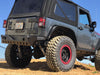 Jeep JK Rear Bumper 07-18 Wrangler JK Crusher Series Bare Steel Motobilt