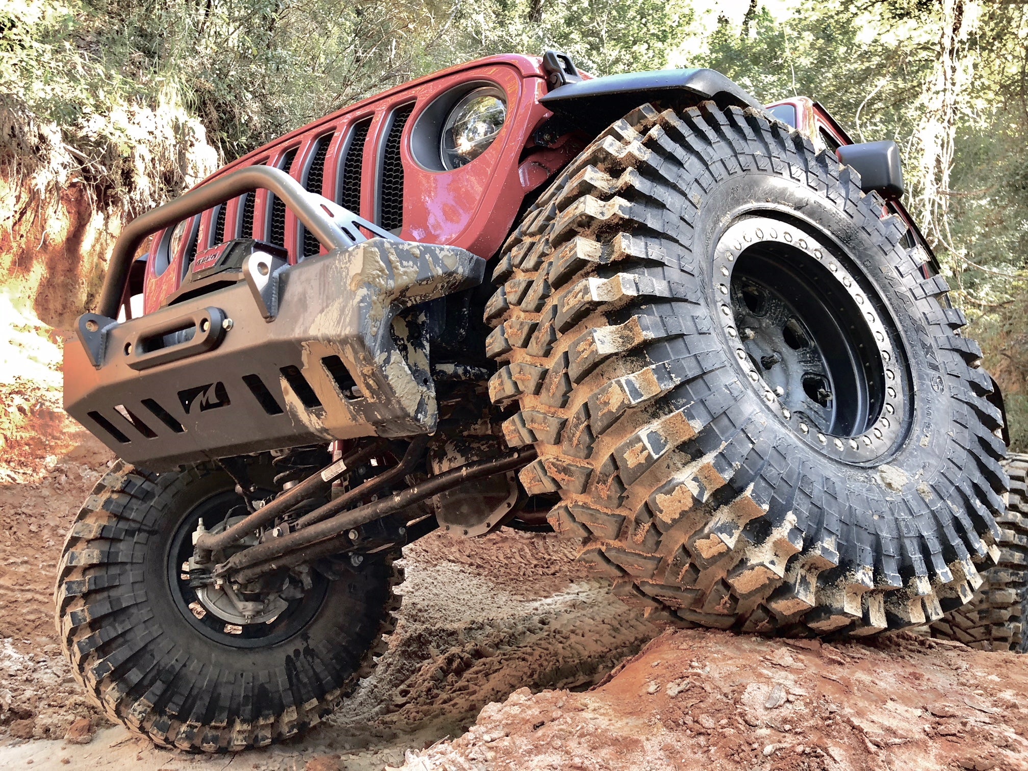 Jeep JL/Gladiator Front Bumper W/Bull Bar Crusher 2018-Present Wrangler JL/Gladiator Motobilt