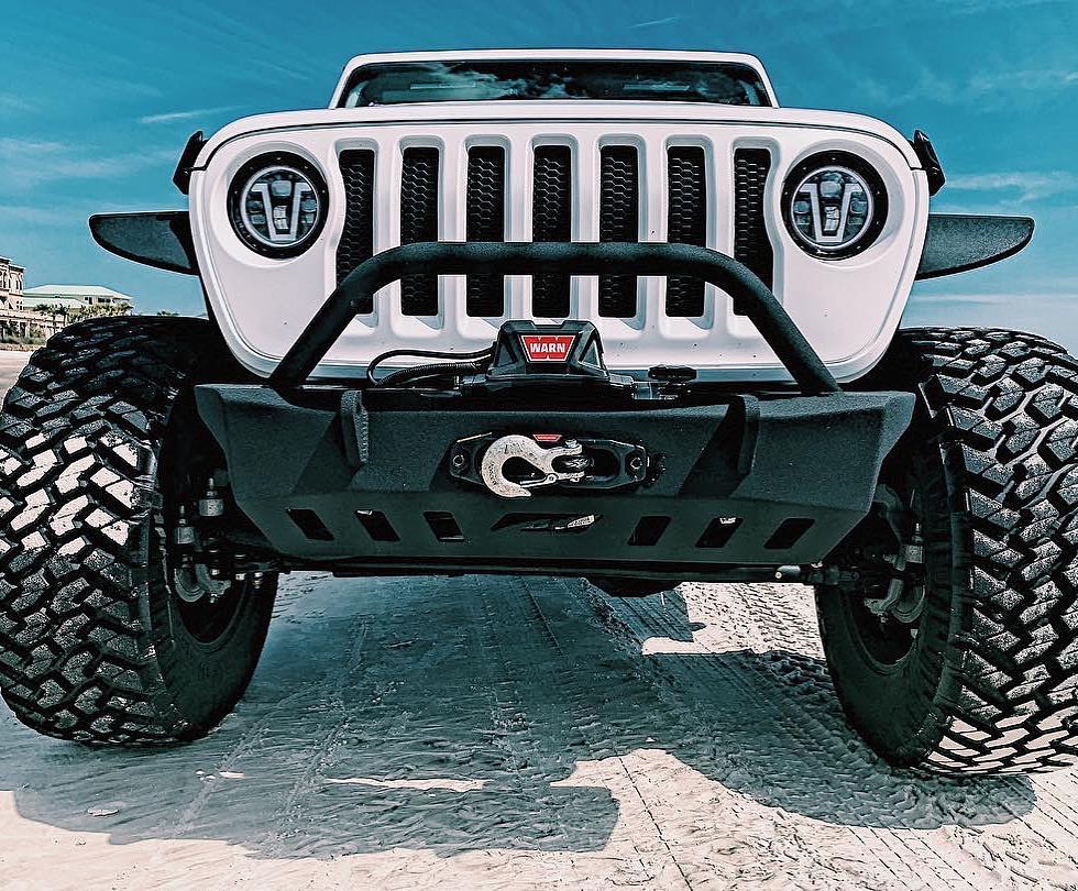 Jeep JL/Gladiator Front Bumper W/Bull Bar Crusher 2018-Present Wrangler JL/Gladiator Motobilt