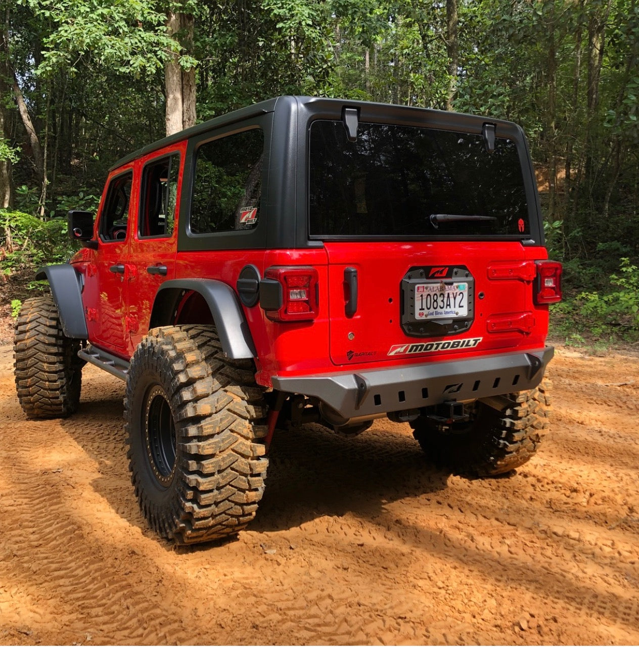 Jeep JL Rear Bumper Crusher No Spare 2018-Pres Wrangler JL Motobilt