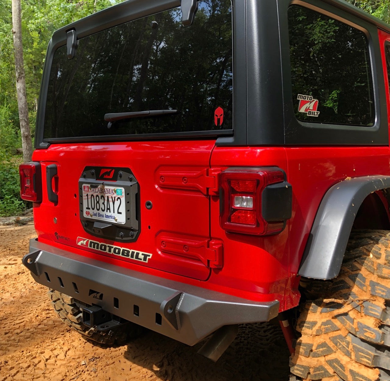 Jeep JL Rear Bumper Crusher No Spare 2018-Pres Wrangler JL Motobilt