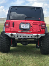 Load image into Gallery viewer, Jeep JL Rear Bumper Crusher With Spare Tire Cut Out 2018-Pres Wrangler JL Motobilt