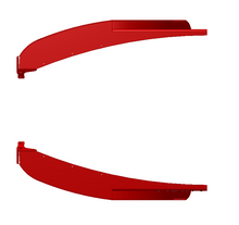 Cargar imagen en el visor de la galería, Jeep TJ Fenders 2 Inch Flare No Inner Fender Flat Fender 97-06 Wrangler TJ/LJ Pair Motobilt