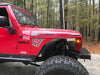 Jeep TJ Fenders 0 Inch Flare No Inner Fender High Line 97-06 Wrangler TJ/LJ Pair Motobilt