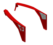 Cargar imagen en el visor de la galería, Jeep TJ Fenders 0 Inch Flare No Inner Fender High Line 97-06 Wrangler TJ/LJ Pair Motobilt