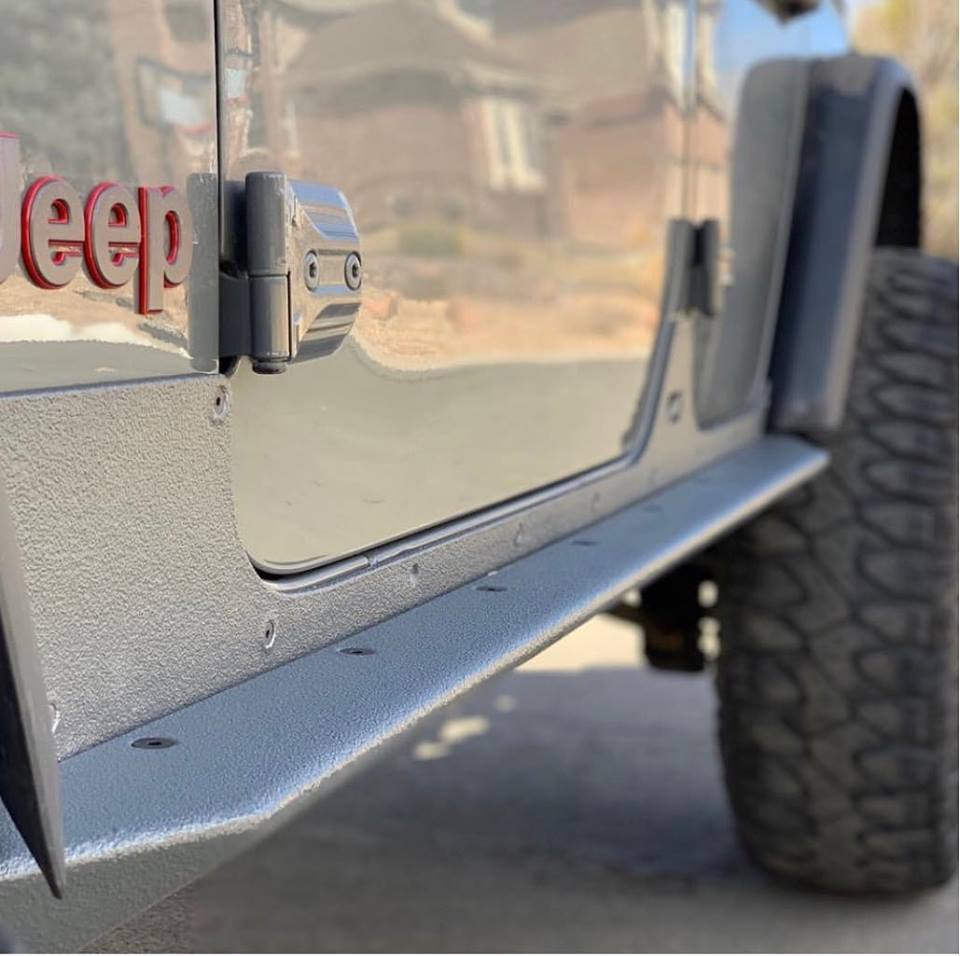 Jeep JL Spare Tire Tag Relocation Kit With Camera Mount Motobilt