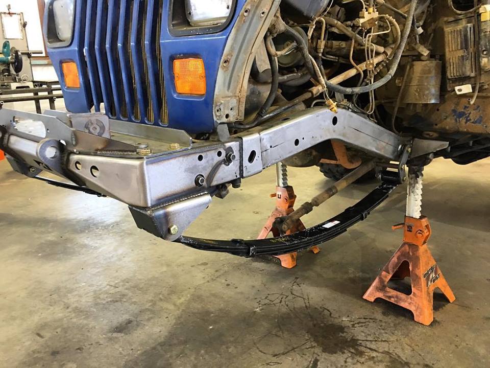 Jeep YJ Full Width Axle Conversion Kit Motobilt