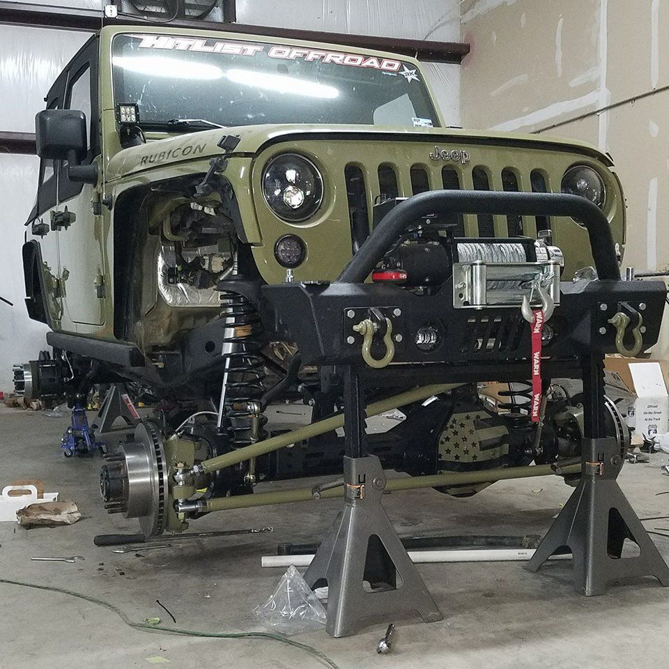 Jeep JK 1 Ton Swap Truss Kit Super Duty Dana 60 Motobilt