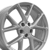19" Replica Wheel NS20 Fits Nissan Maxima Rim 19x8 Silver Wheel