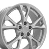 18" Replica Wheel NS21 Fits Nissan Maxima Rim 18x8 Silver Wheel