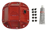 Heavy Duty Dana 30 Differential Cover for Jeep Models w/ D30 Axle; Red