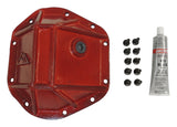 Red Heavy Duty Dana 44 Differential Cover; Incl. Bolts, Recessed Fill Plug & RTV