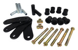HD Shackle Kit, Left or Right, Front or Rear, Black, Greasable, 3/4