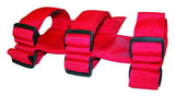 Red Nylon Fire Extinguisher Holder attaches to any 3