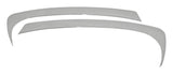Center Dash Accents for 07-10 Jeep JK Wrangler, Set of 2, Plastic, Chrome Finish