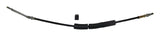 Left Rear Parking Brake Cable for 1997-01 XJ Cherokee w/ Rear Disc Conv.; 34.25