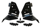 Black Windshield Hinge Set for Jeep 87-95 YJ Wrangler and 76-86 CJ-5, CJ-7, CJ-8