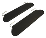 Gray Sun Visor Set for 1972-1986 Jeep CJ-5, CJ-6, CJ-7 and CJ-8; Set of 2