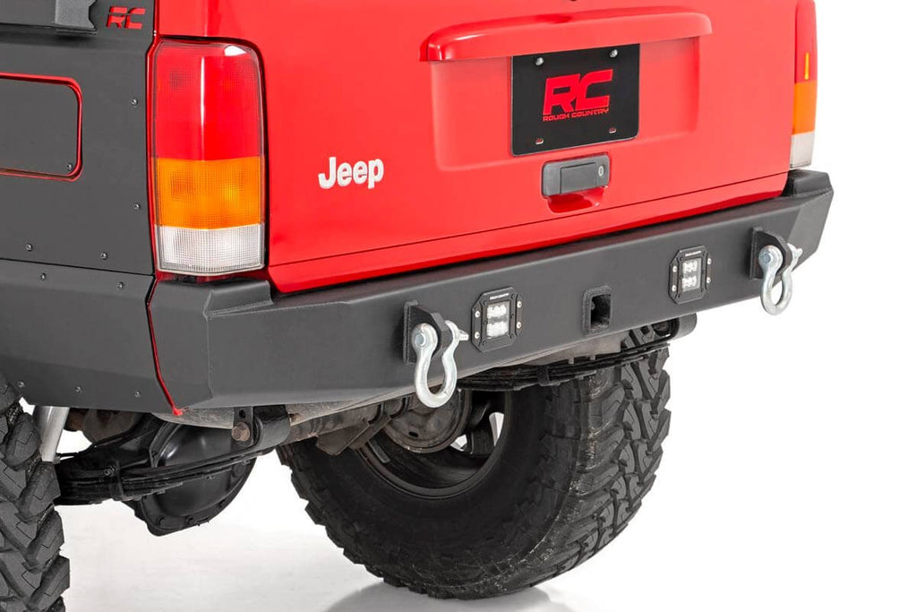 Rough Country Rear Bumper | 110504 | 1984 - 2001 Jeep Cherokee XJ 2WD/4WD