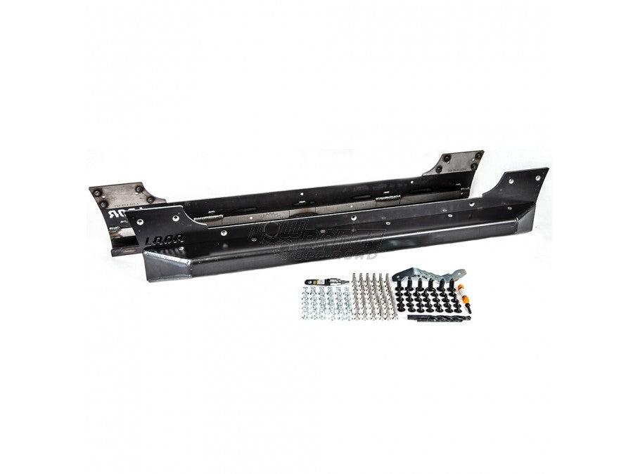 Suzuki Samurai Defiant Armor Rocker Mount Rock Sliders With Formed Step Low Range Off Road