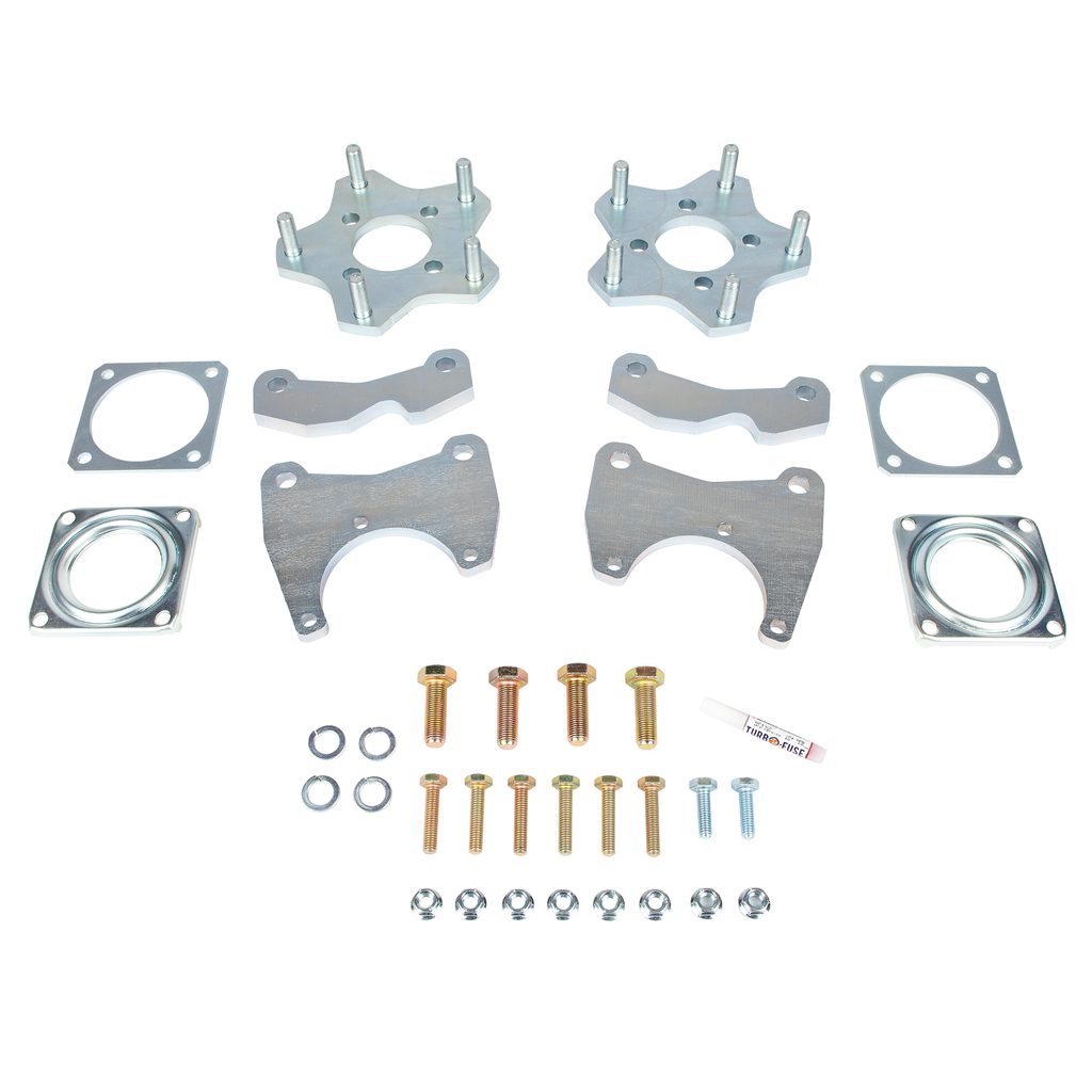 LR Samurai Rear Disc Brake Swap Bracket Kit For 86-95 Samurai Low Range Offroad