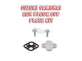 Samurai EGR Exhaust Gas Recirculation Block-Off Plate Kit 86-95 Suzuki Samurai Low Range Off Road