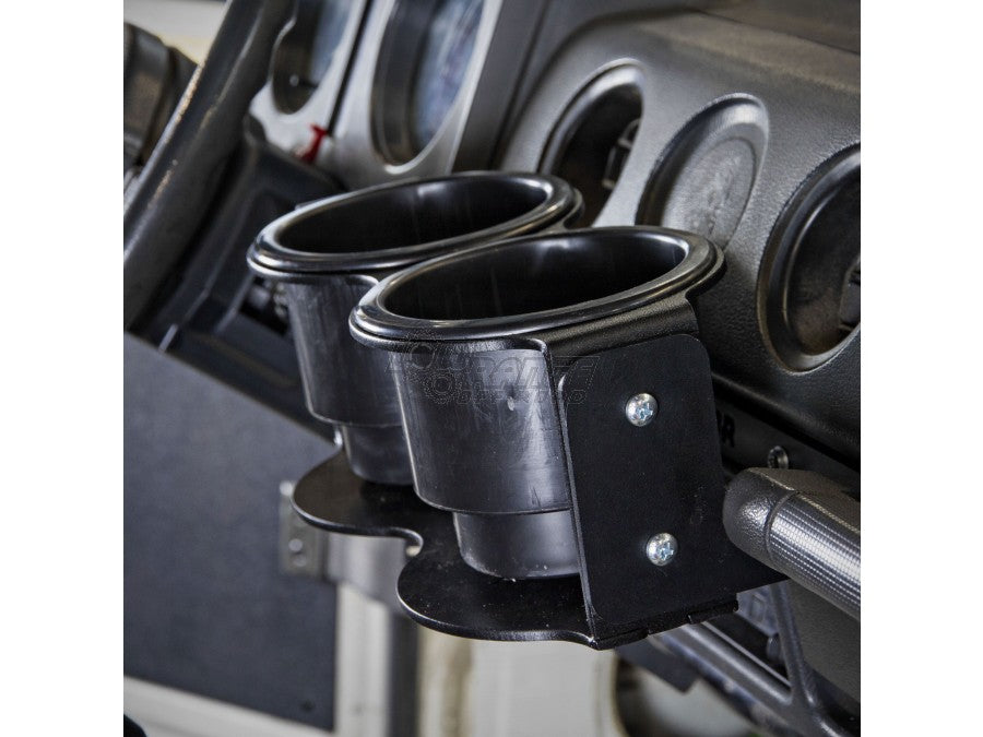 Suzuki Samurai Double Cup Holder with Dash Mount Bracket Low Range Off Road