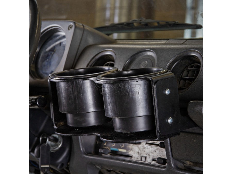 Suzuki Samurai Double Cup Holder with Dash Mount Bracket Low Range Off Road