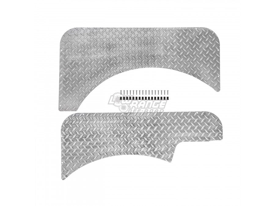 Suzuki Samurai Rear Diamond Plate Door Panels Low Range Off Road