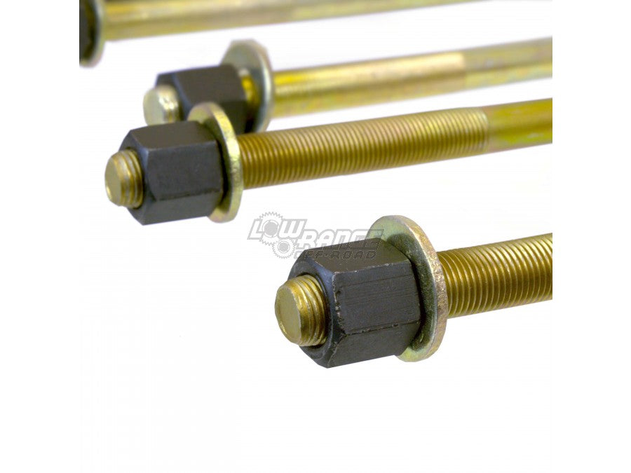 Samurai Extended Length U Bolt Kit 86-95 Suzuki Samurai Front 2.0 Inch Low Range Off Road