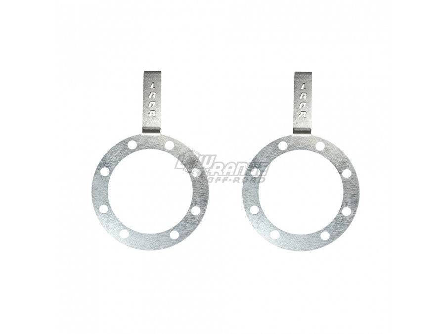 Toyota Backing Plate Eliminator with Brake Line Holder Pair 79-85 Toyota Solid Axle Hilux Pickups Low Range Off Road