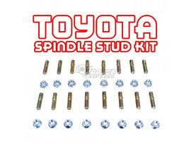 Toyota Spindle Stud Conversion Kit 79-85 Toyota Solid Axle Pickups and 4Runners Low Range Off Road