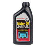 Genuine Toyota 5W-30 Motor Oil -  Single Quart Low Range Off Road
