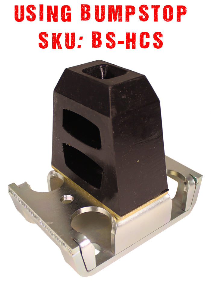 Toyota U Bolt Flip Plate Bumpstop Style For 05-up Tacoma Pair Low Range Offroad