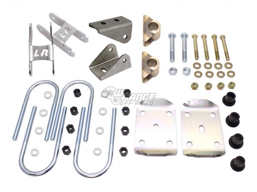 Rear Toyota to Chevy Spring Swap Kit Low Range Off Road