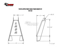Cargar imagen en el visor de la galería, Toyota Shock Mount Towers Pair 79-95 Toyota Pickup/Hilux 95.5-04 Tacoma Low Range Off Road