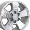 17" Replica Wheel TY09 Fits Toyota 4Runner Rim 17x7.5 Silver Wheel