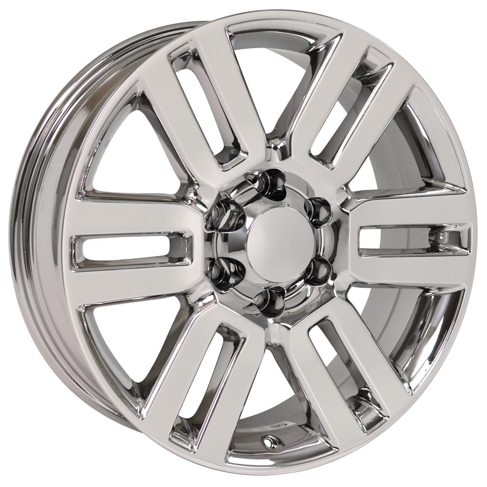 20" Replica Wheel TY10 Fits Toyota 4Runner Rim 20x7 Chrome Wheel