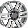20" Replica Wheel TY10 Fits Toyota 4Runner Rim 20x7 Gunmetal Mach'd Wheel