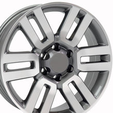 Load image into Gallery viewer, 20" Replica Wheel TY10 Fits Toyota 4Runner Rim 20x7 Gunmetal Mach'd Wheel
