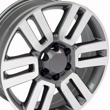 Load image into Gallery viewer, 20" Replica Wheel TY10 Fits Toyota 4Runner Rim 20x7 Gunmetal Mach'd Wheel